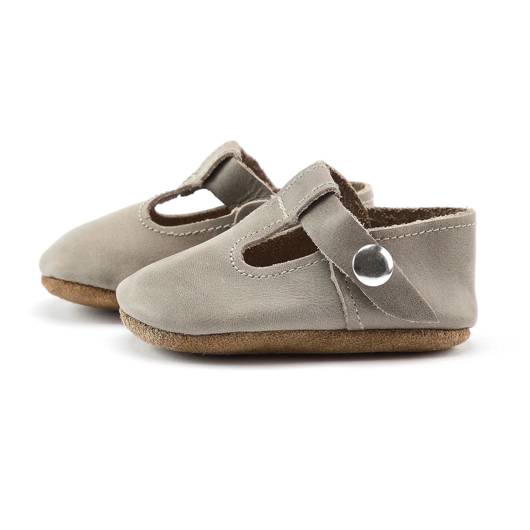 Stone - T-strap Mary Jane - Soft Sole