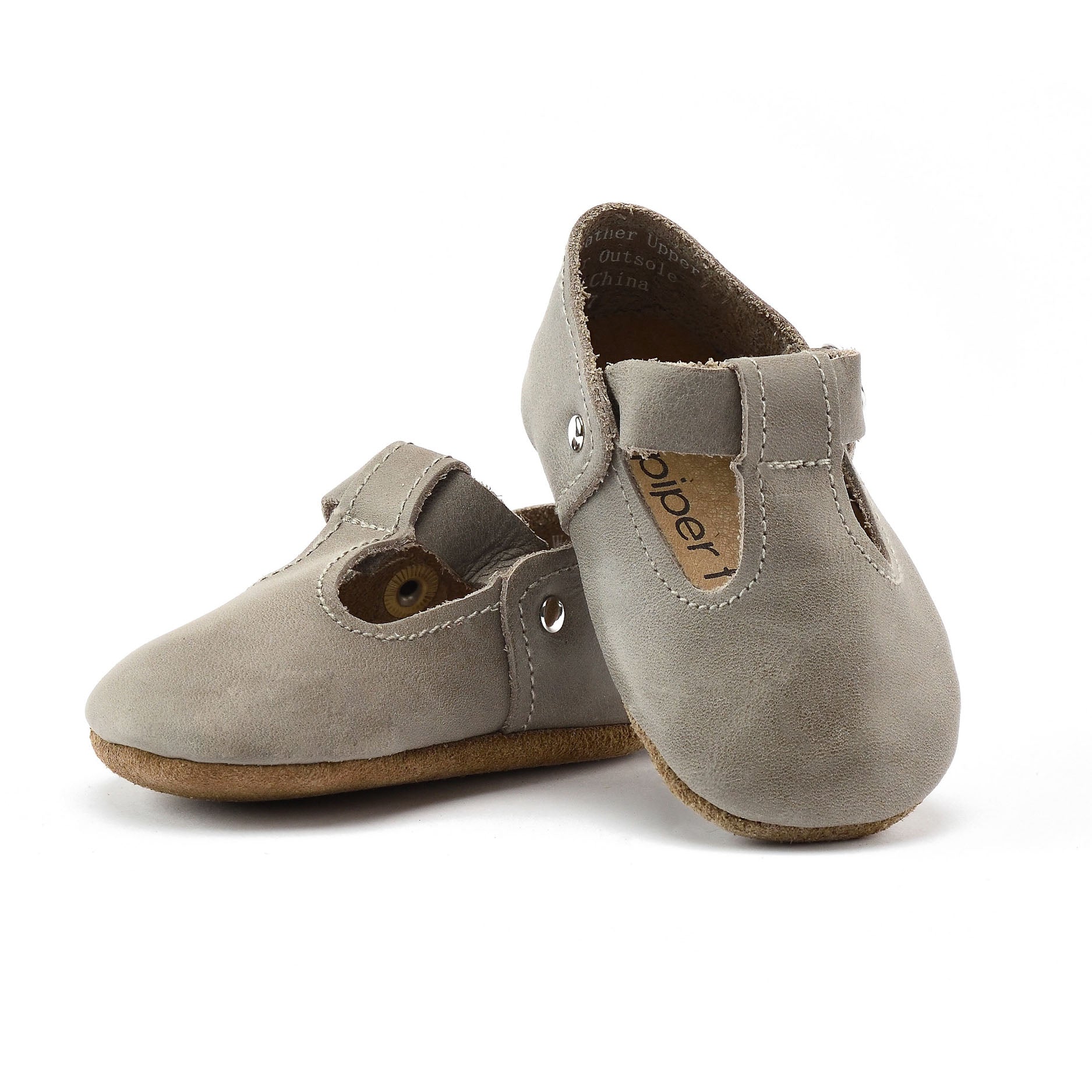 Stone - T-strap Mary Jane - Soft Sole
