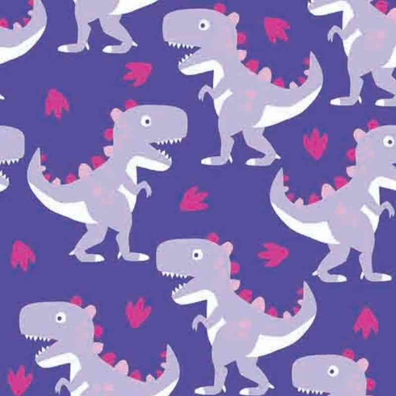 Car Seat Coat | The Road Coat Down - Purple Raptor Print