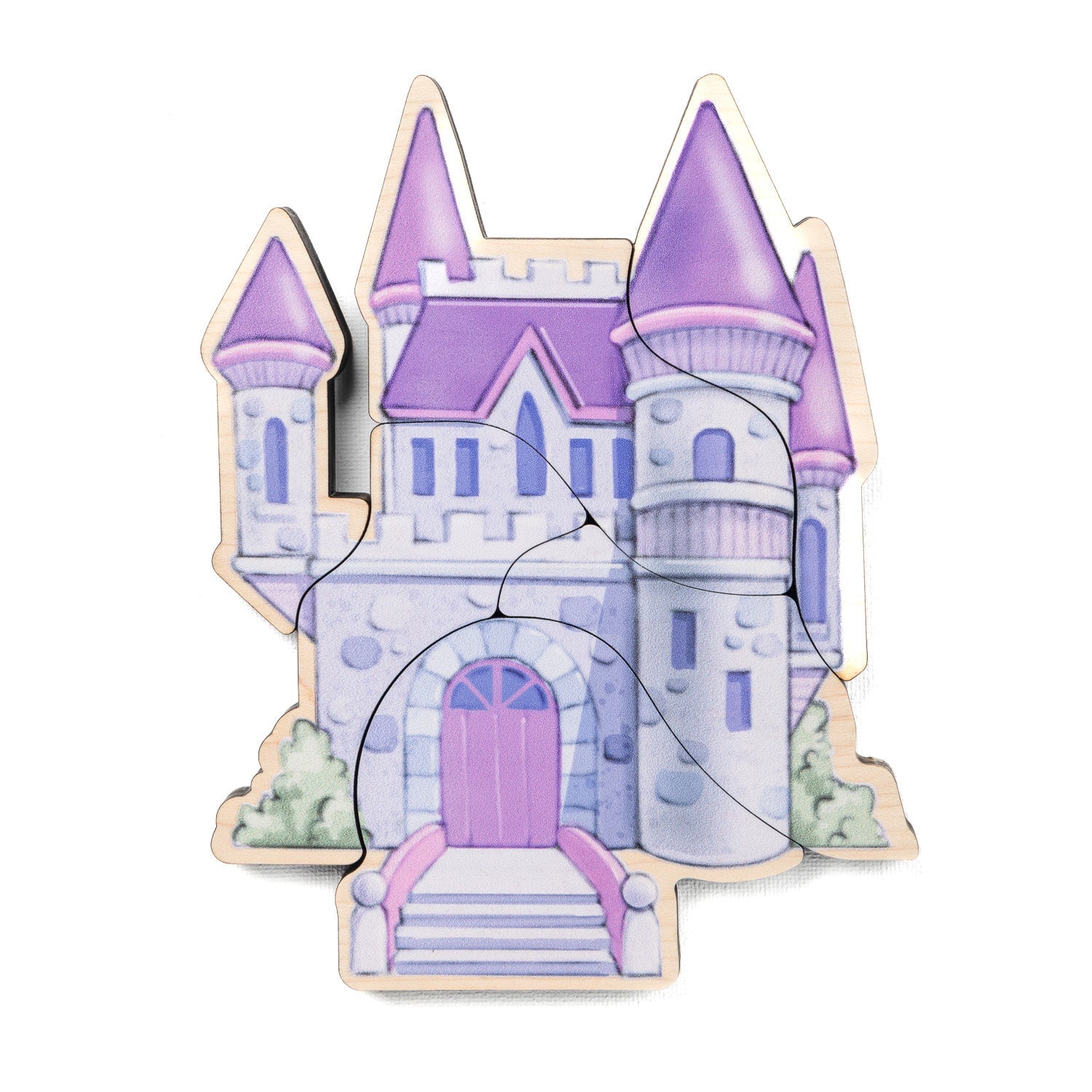 Fairytale Magnetic Wooden Puzzle Set With Cotton Bag | Made In The Usa 🇺🇸