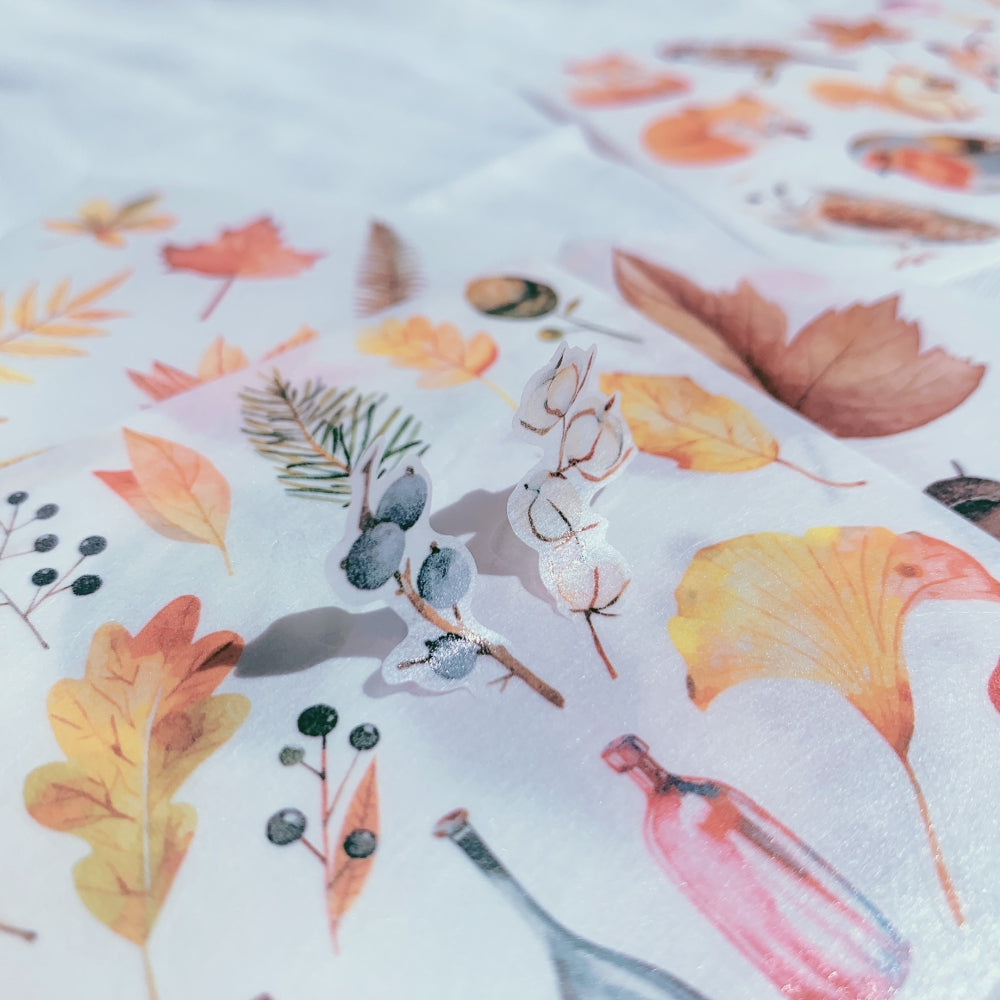 Autumn Light Washi Paper Sticker Set by The Washi Tape Shop