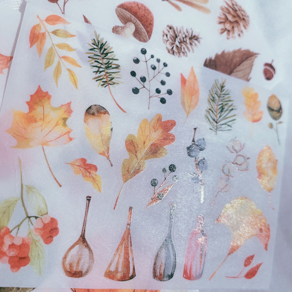 Autumn Light Washi Paper Sticker Set by The Washi Tape Shop