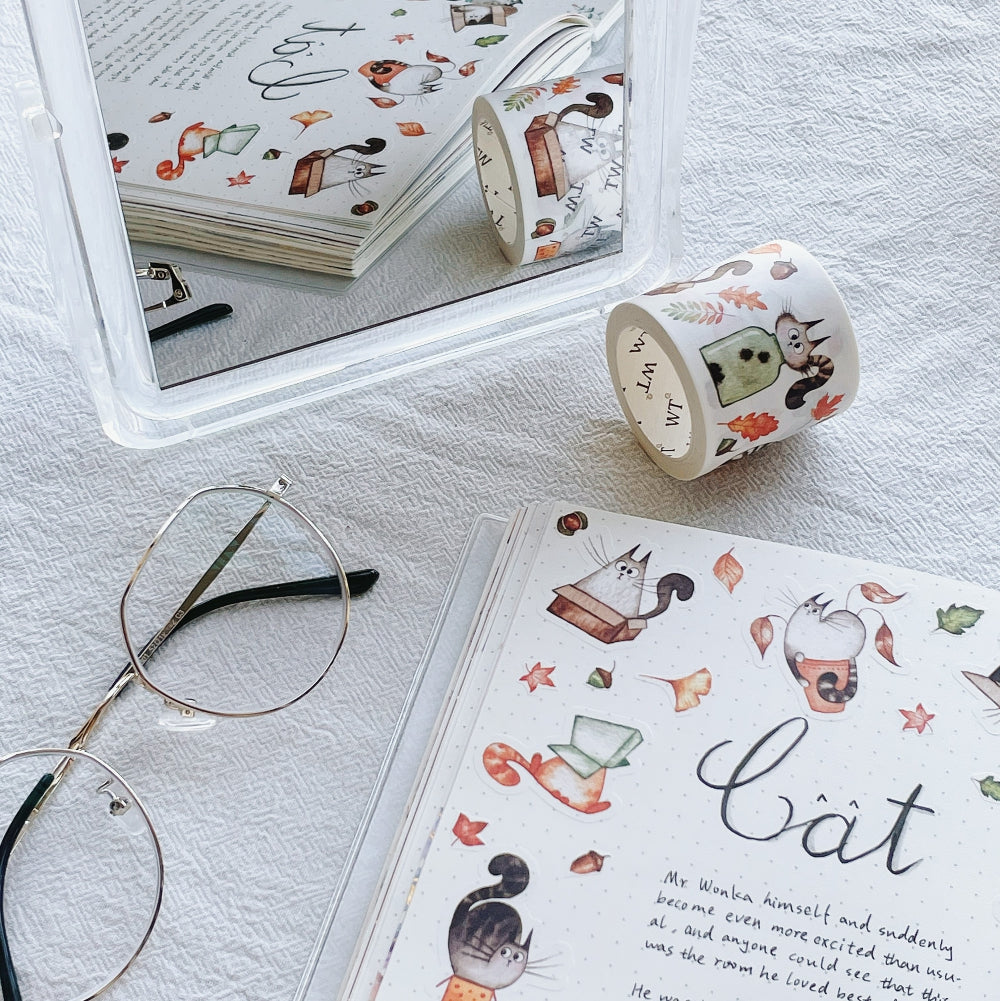 Chonky Cat Washi Tape Sticker Set by The Washi Tape Shop