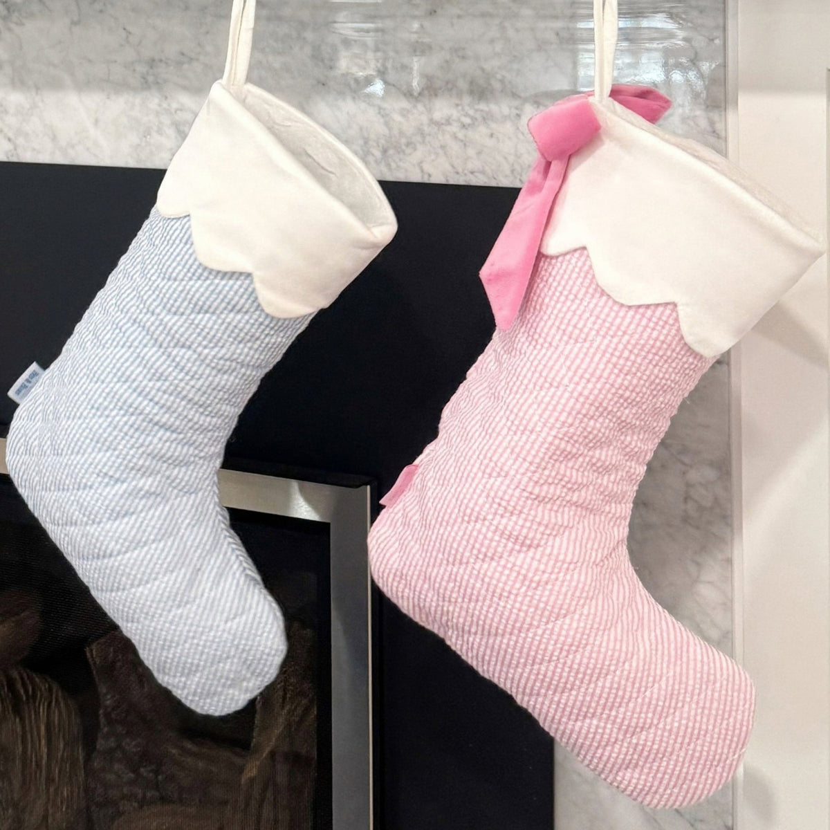 Baby's 1st Christmas Stocking, Pink
