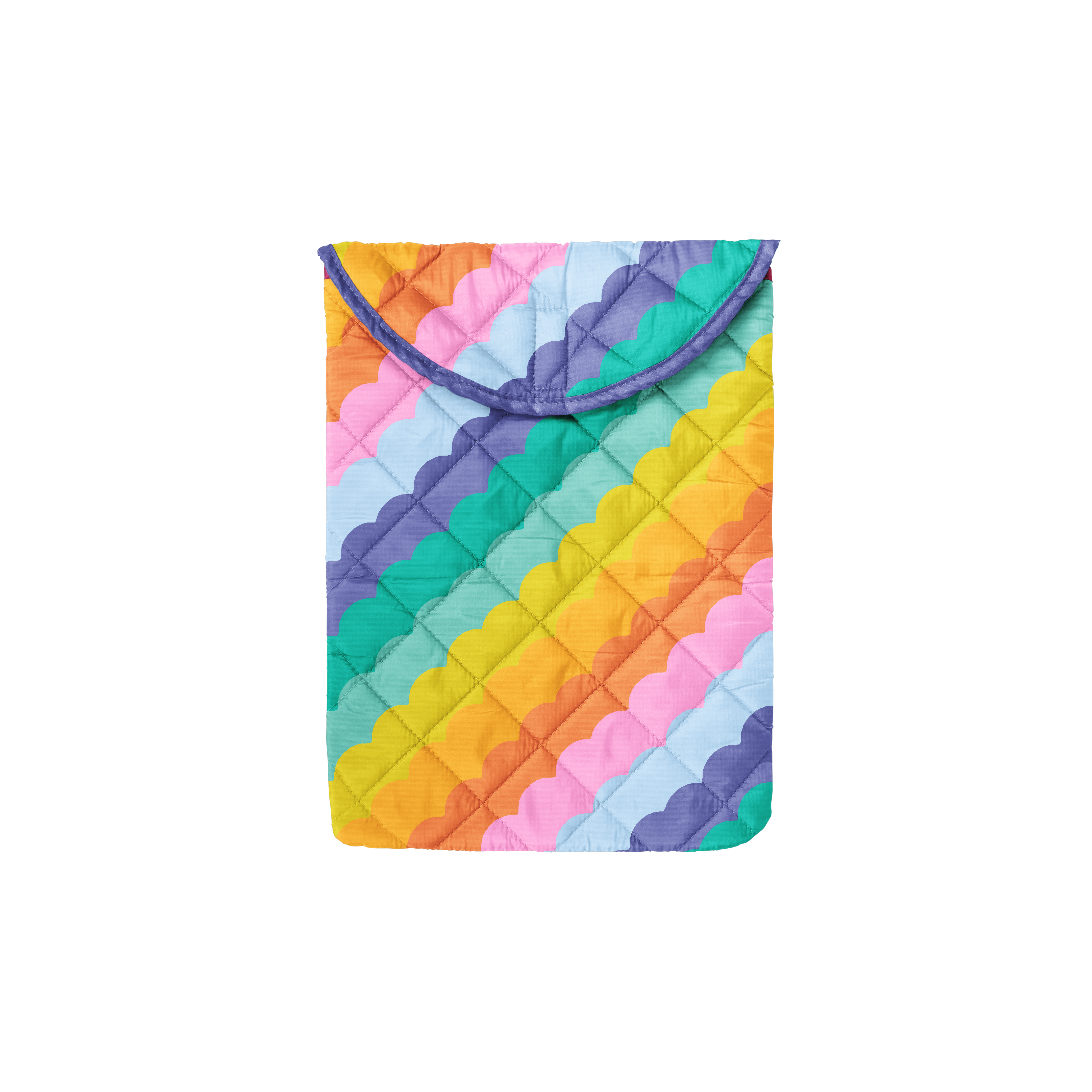 Foldover Puffy Laptop Sleeves