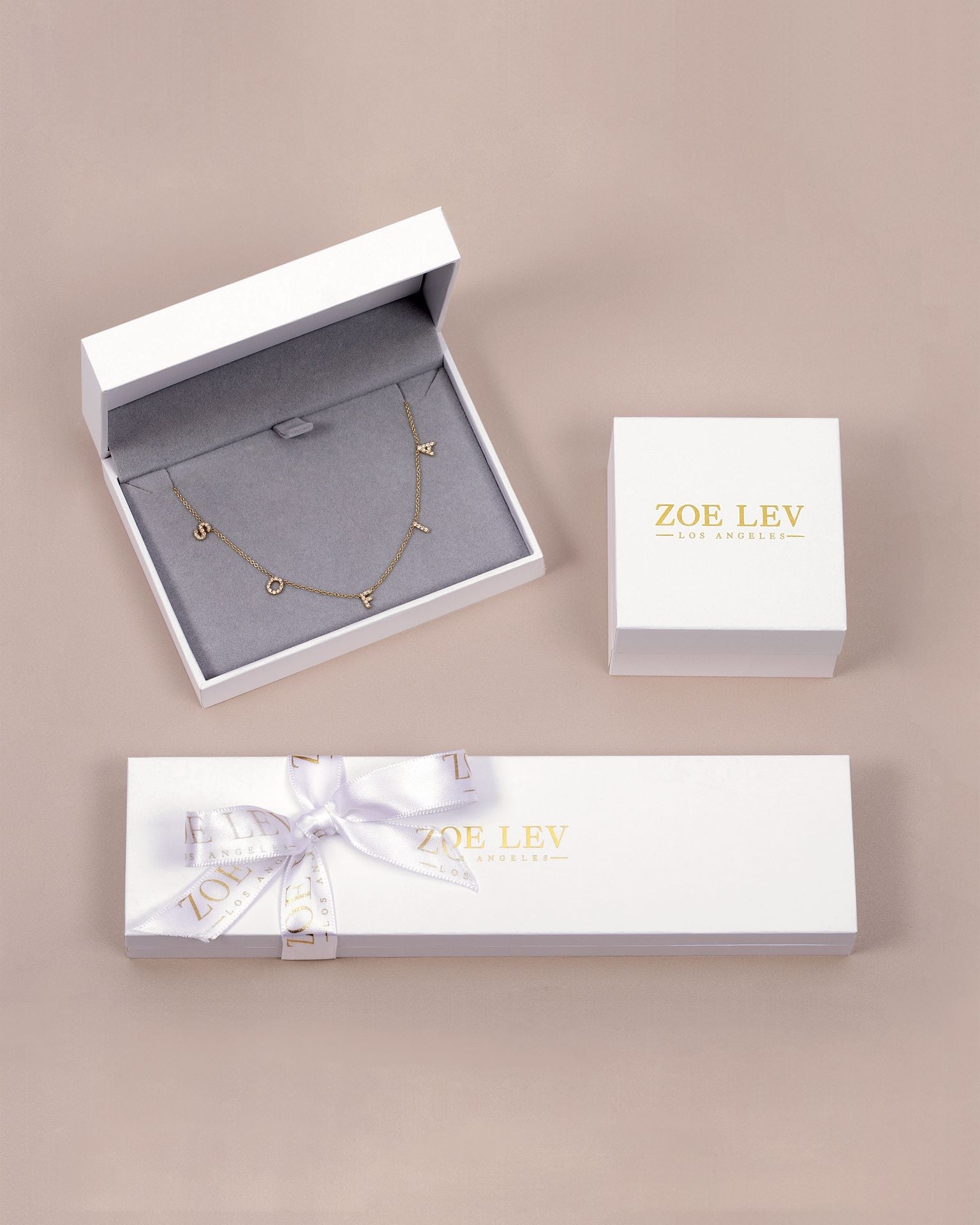 14k Gold Bezel Diamond Segment Lariat Necklace