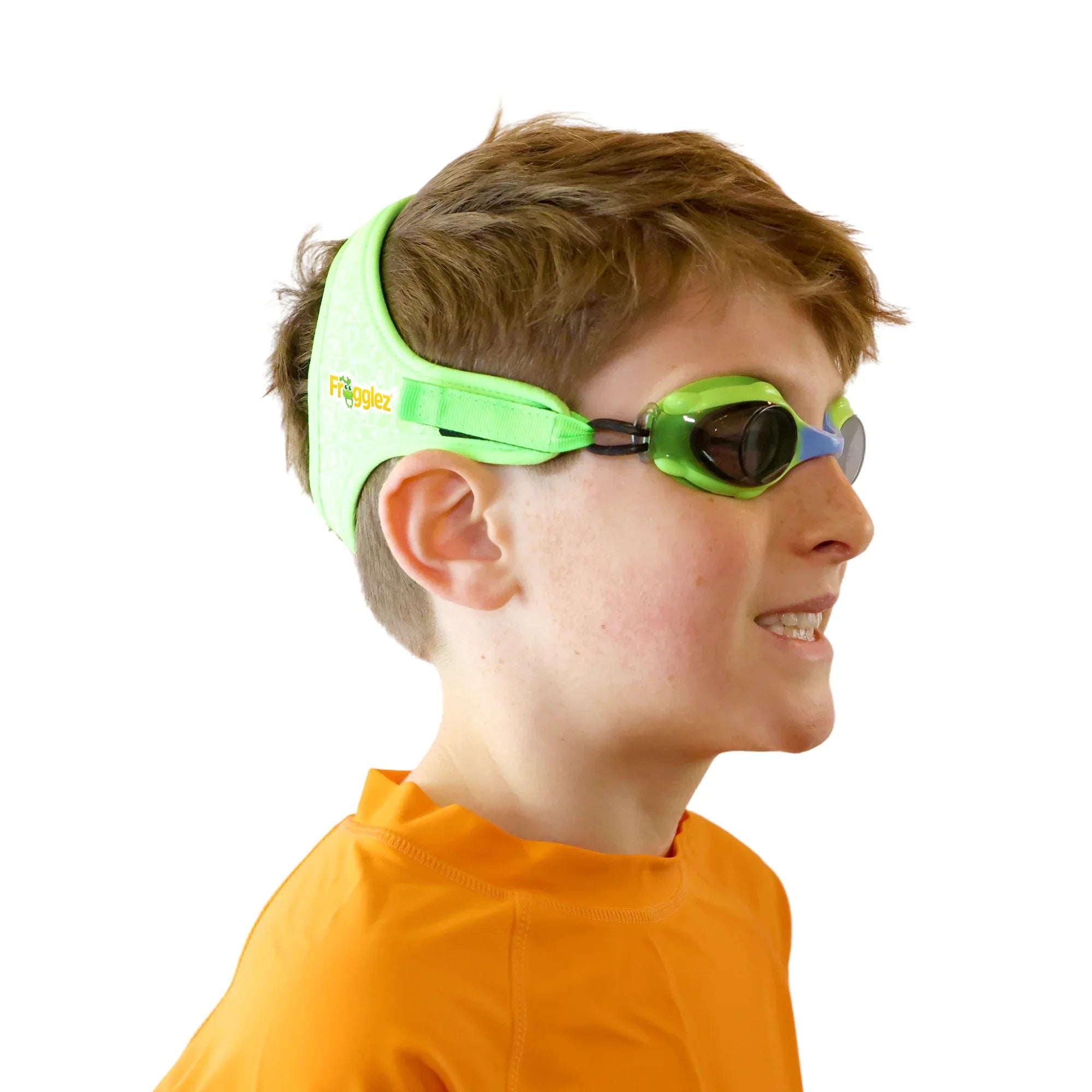 Green Frogz Kids Swim Goggles