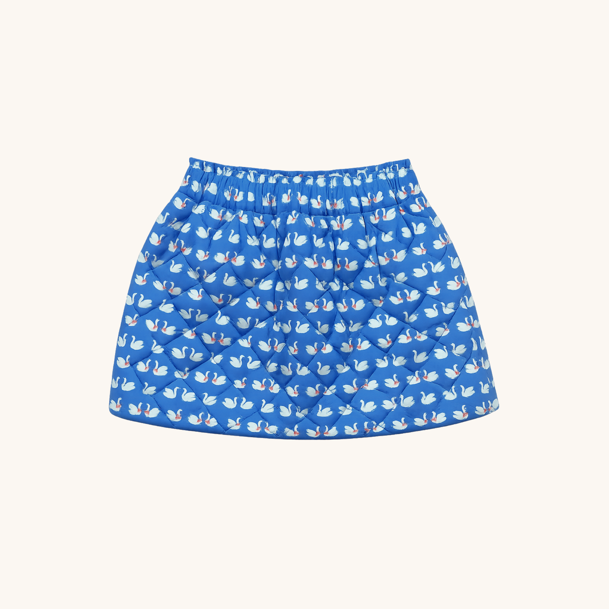 Quilted Skirt In Swan