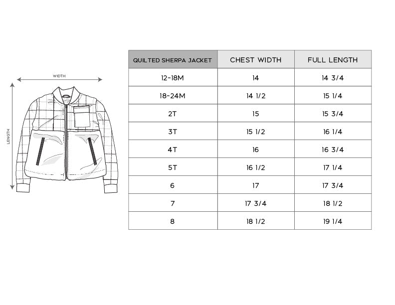 Quilted Sherpa Jacket