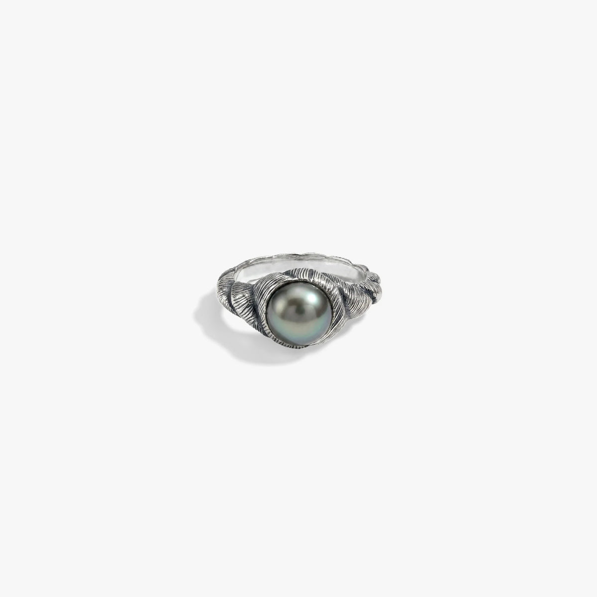 Adorned Pearl Ring