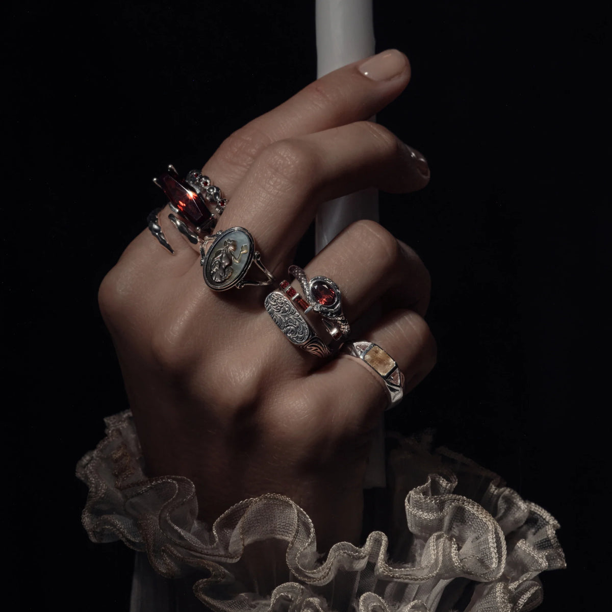 Persephone Cameo Ring