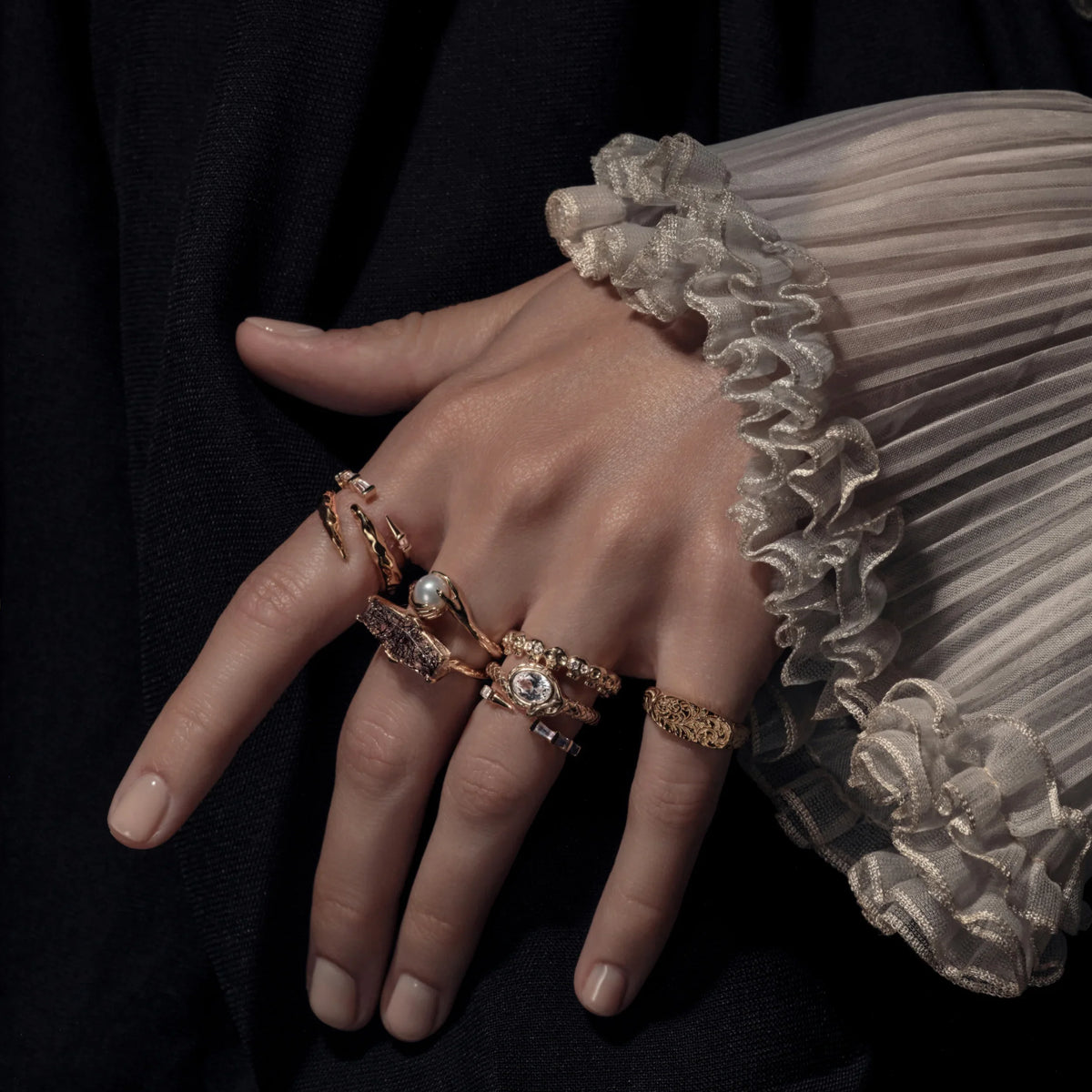 Gemstone Skull Band