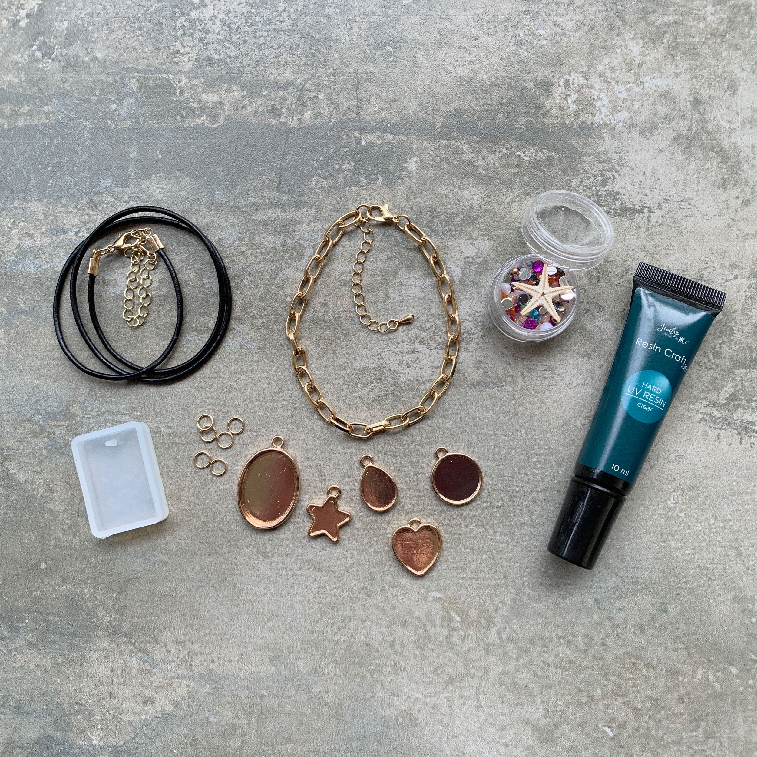 Uv Resin Jewelry Starter Kit