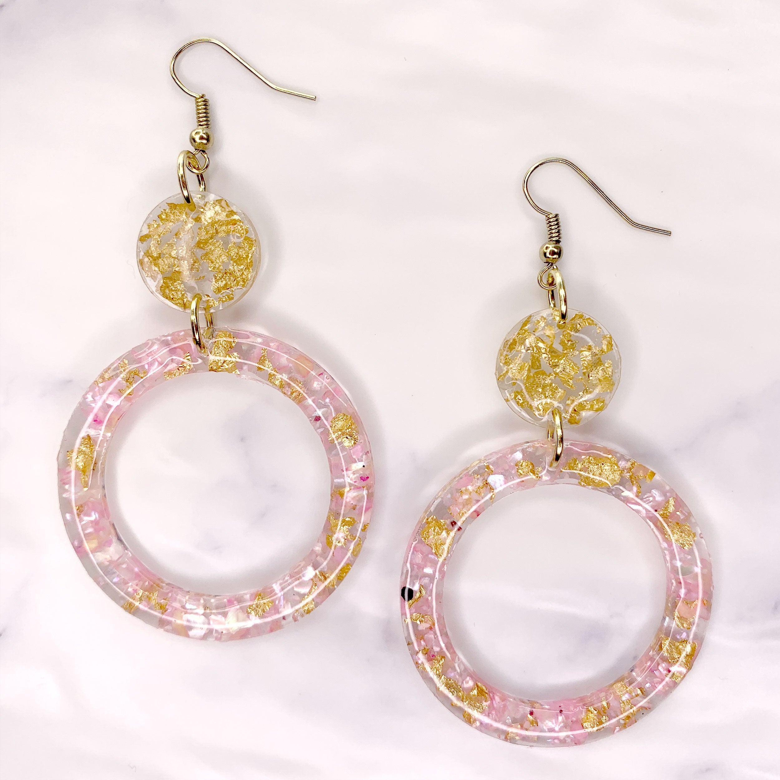 Hoop Earring Uv Resin Diy Kit