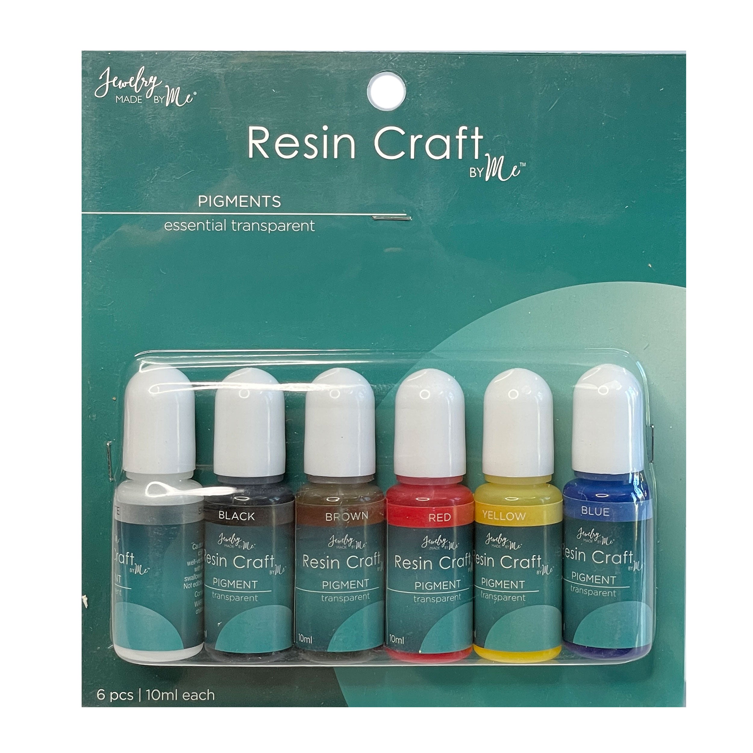 Essential Set Transparent Liquid Pigments  6pc 10ml