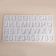 Large Alphabet Letter Charm Silicone Mold Resin Craft Diy