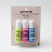 Glow-in-the-dark Liquid Pigments 3pc 10ml