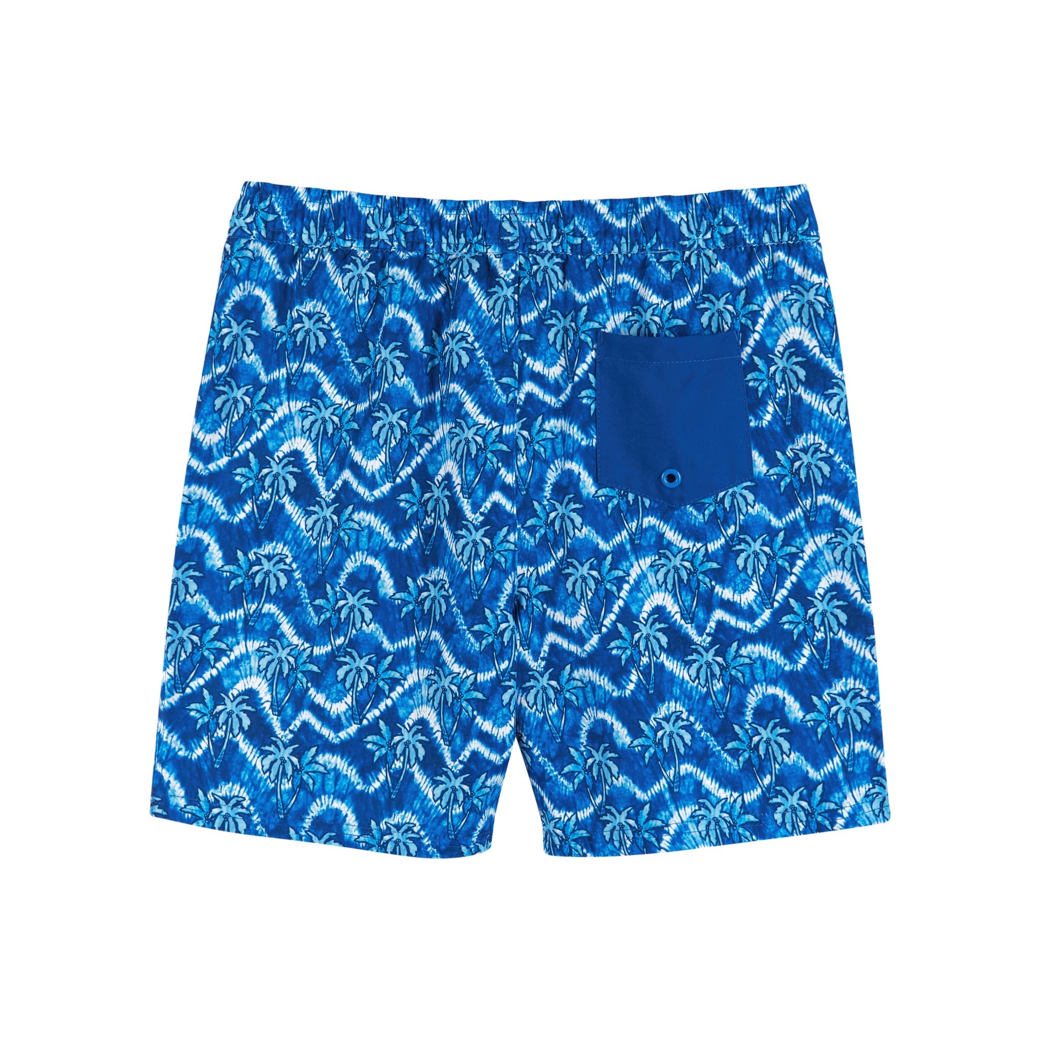 Comfort Stretch Lined Boardshort | Tie Dye Palm Tree (size 8-16 Years)