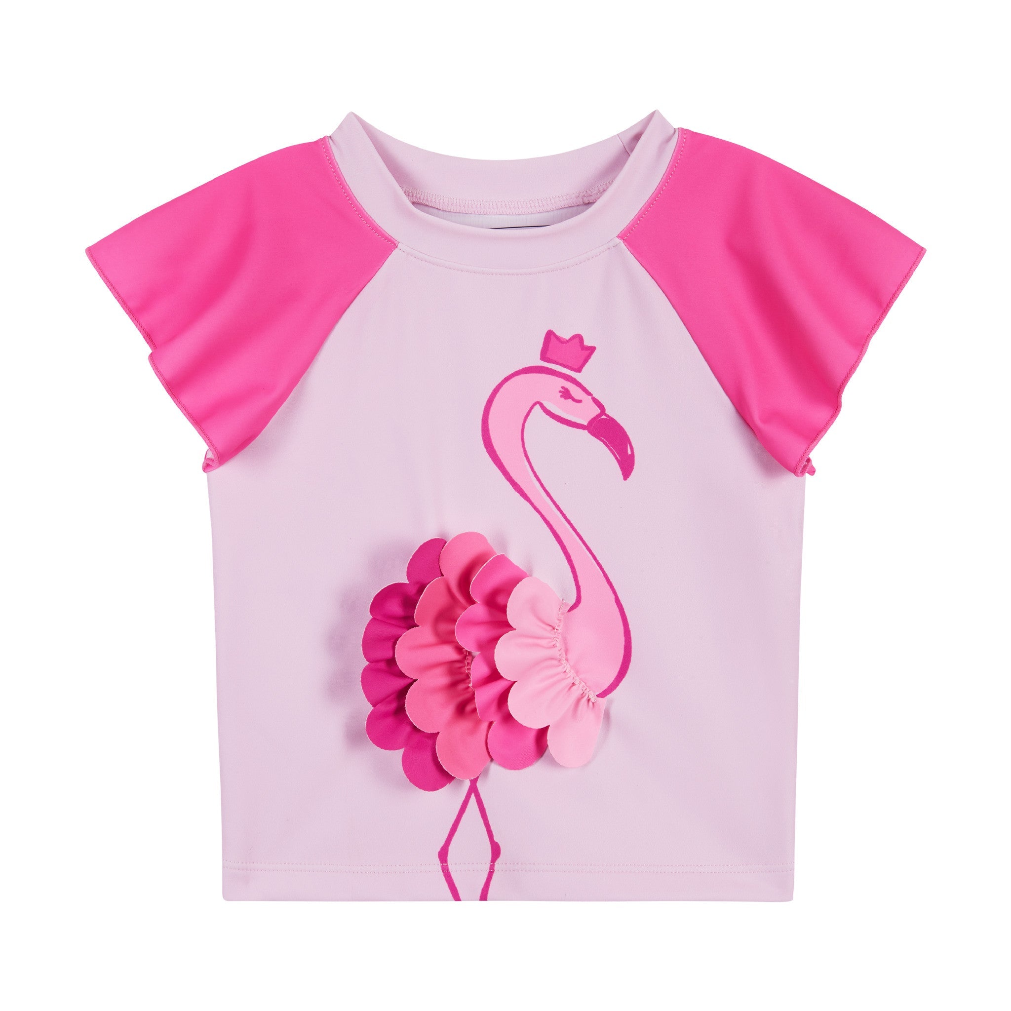 Infant Rashguard Set | Pink Flamingo