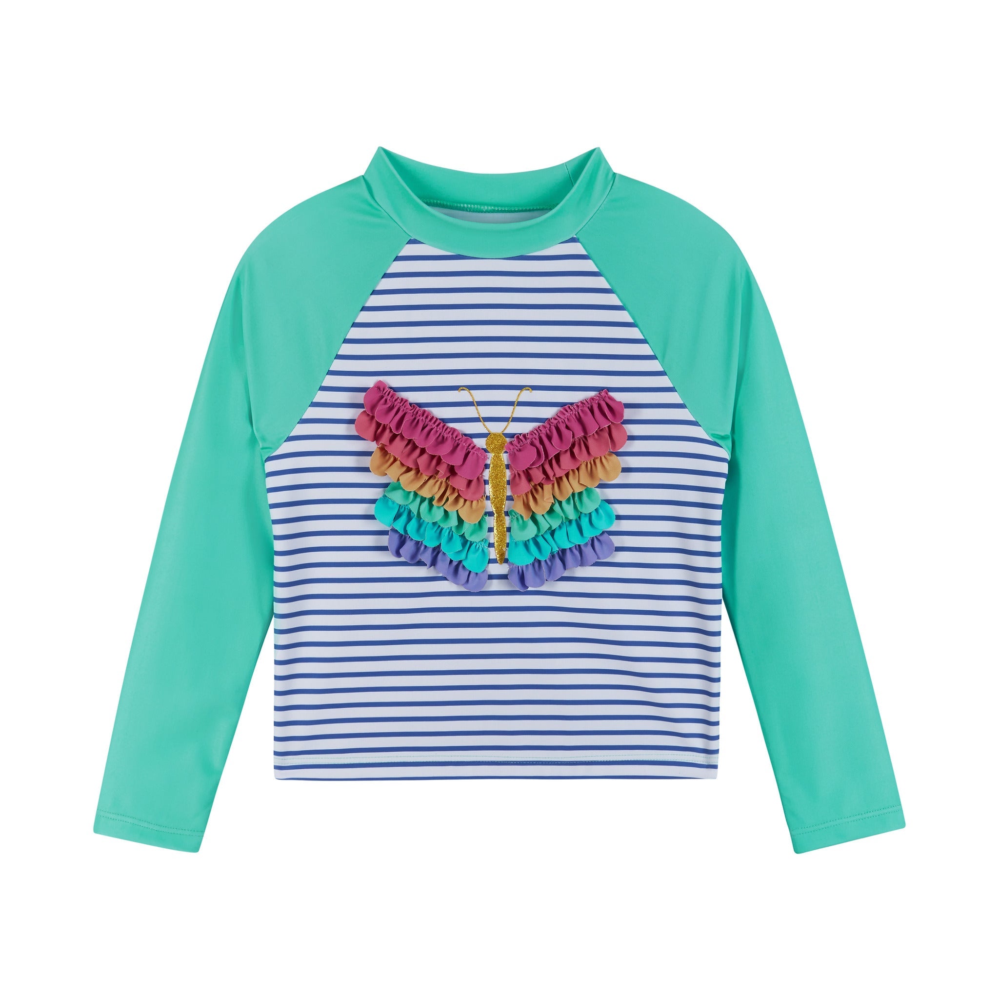 Butterfly Applique Rashguard Set