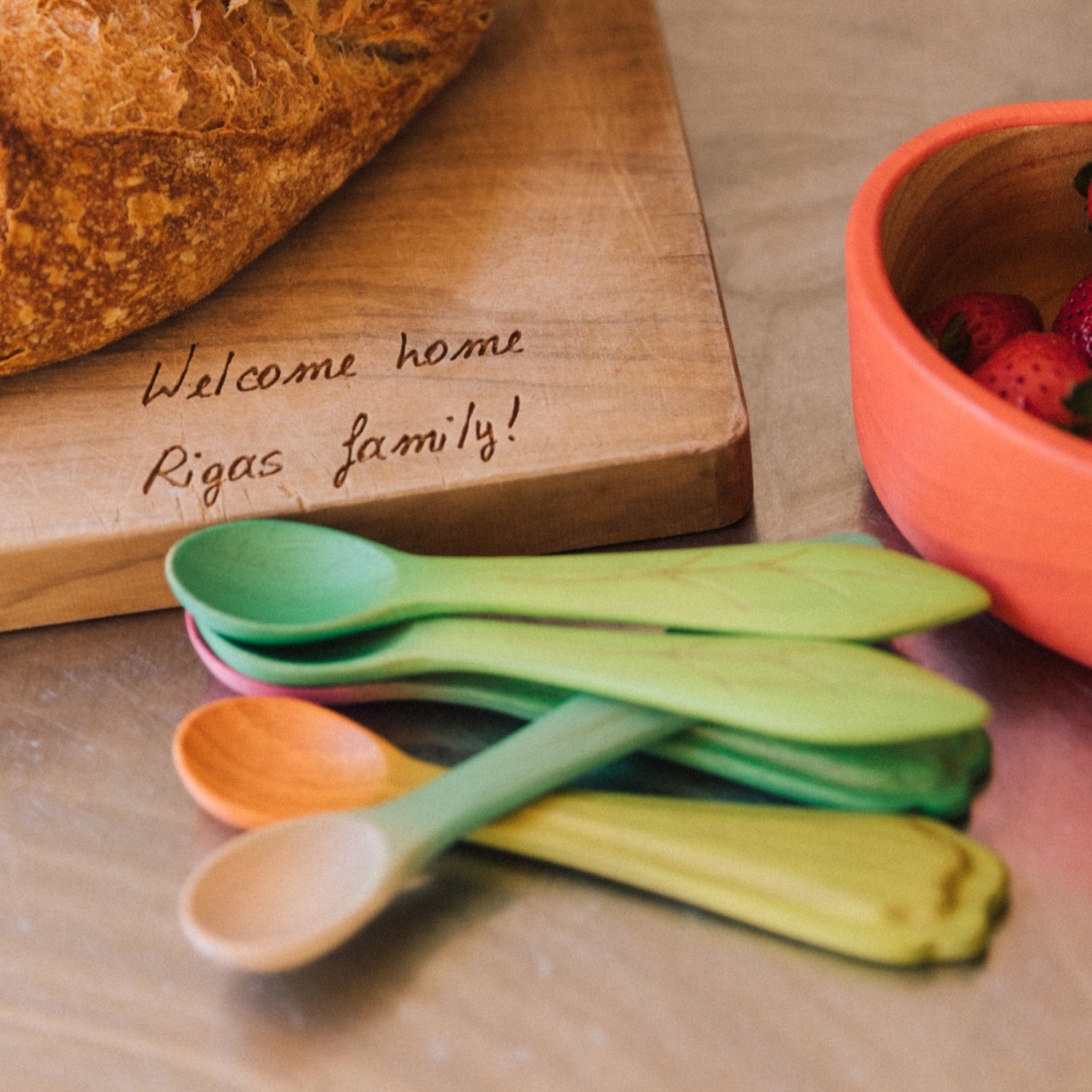 Carrot and Radish Spoons