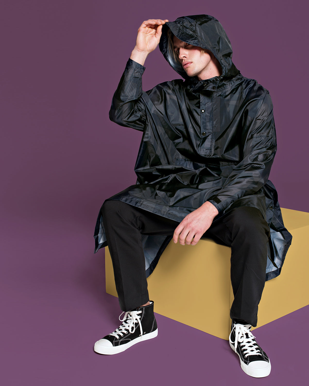 Rain Poncho Camo