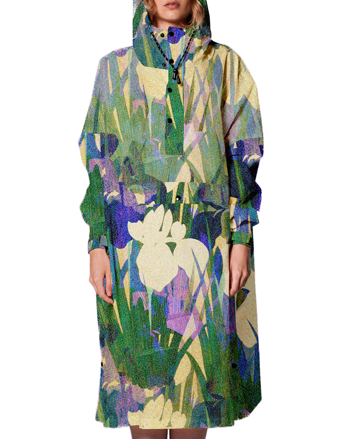Rain Poncho Floral
