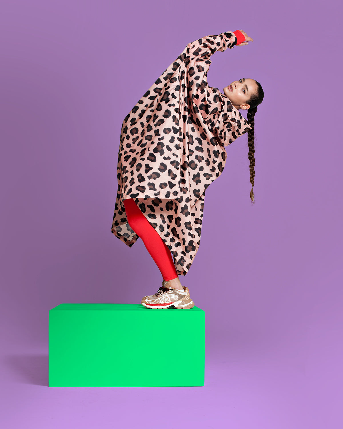 Rain Poncho Animal Print