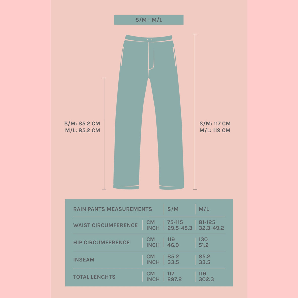 Rain Pants Dark Leopard