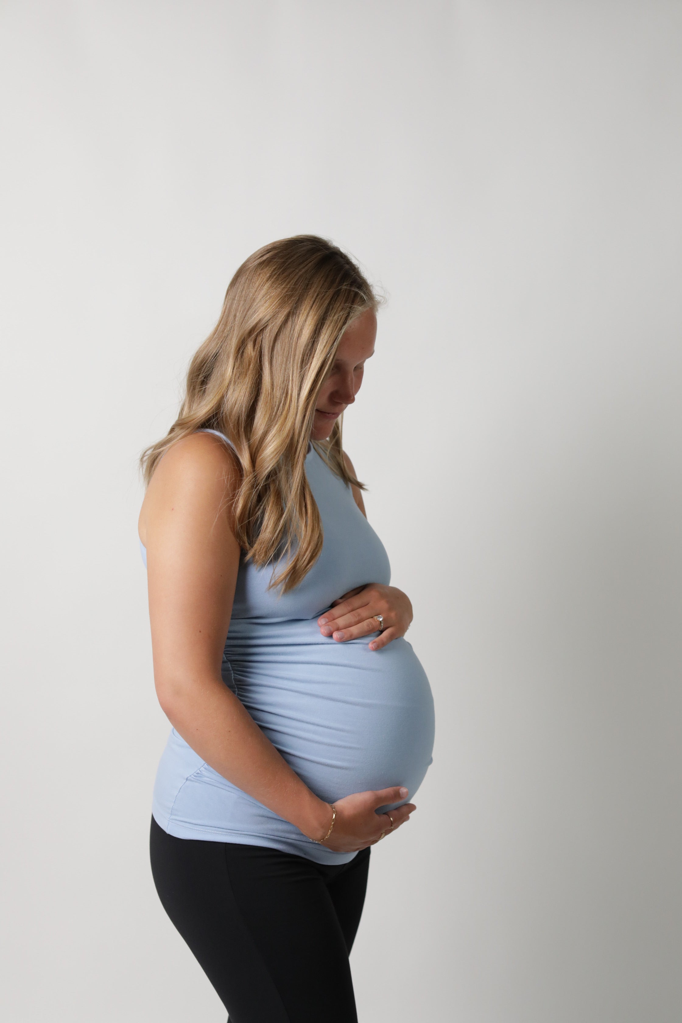 Blair || High Neck Maternity Tank