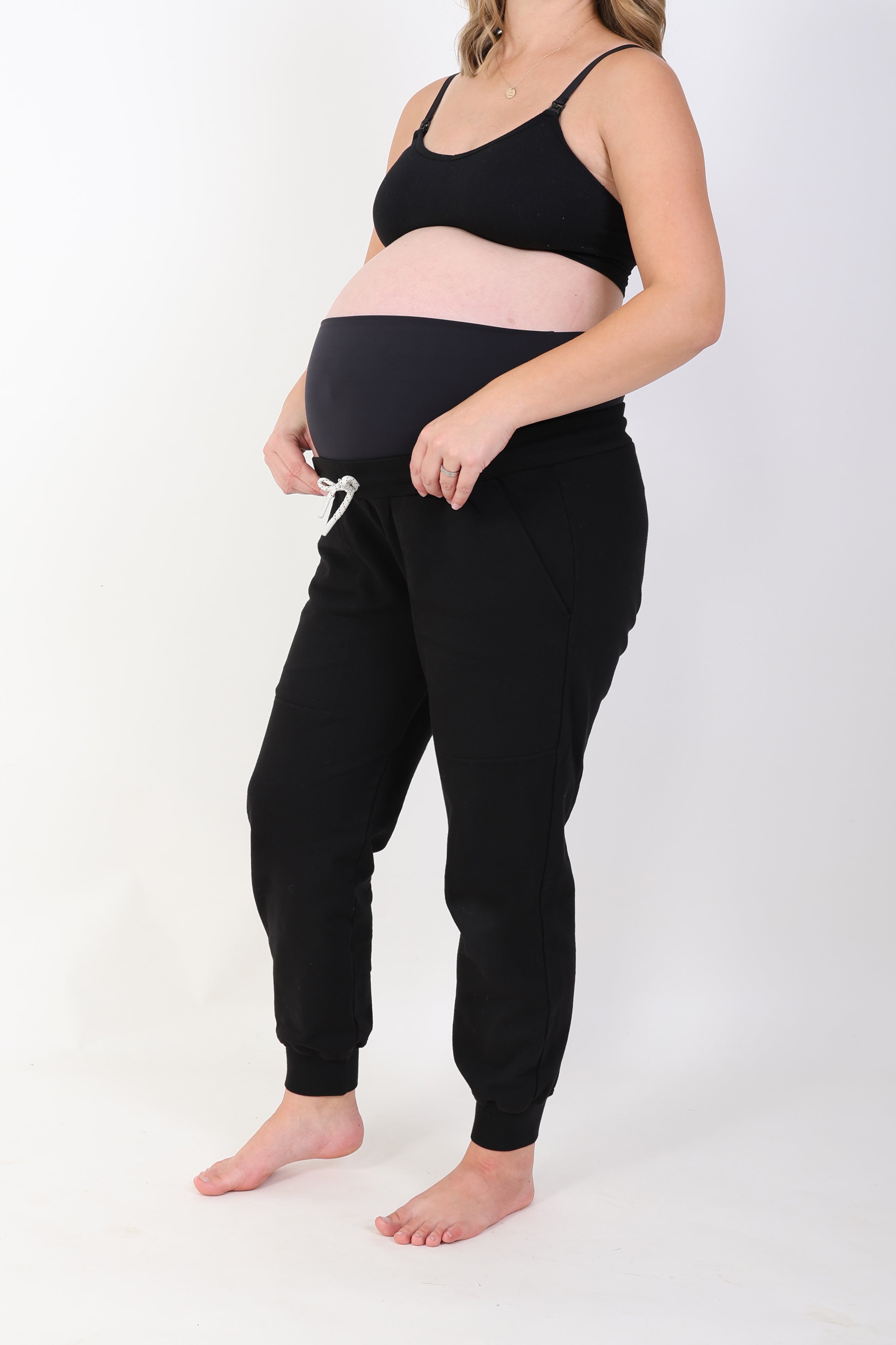 Elle || Organic Cotton Maternity Jogger