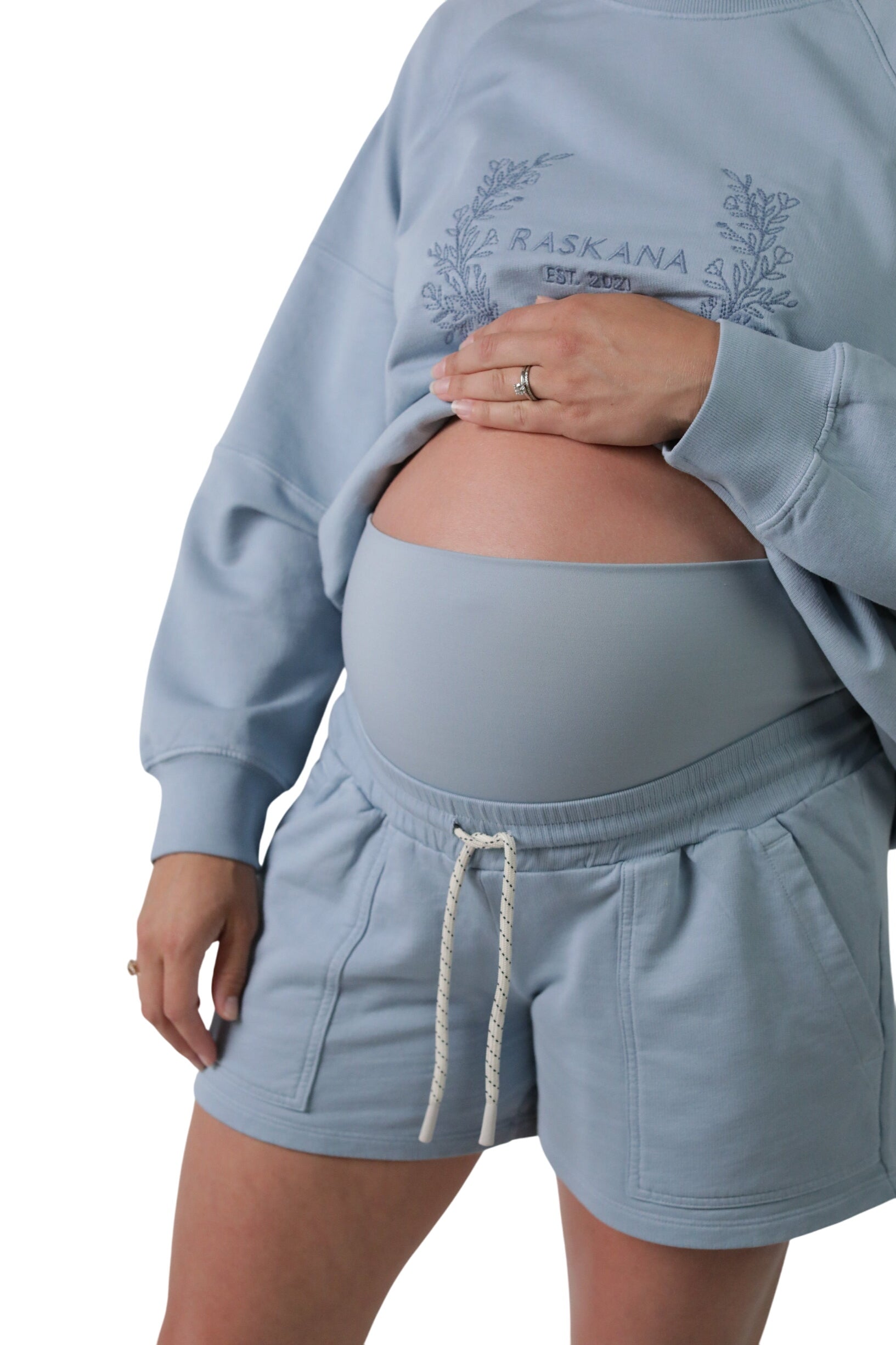 Elle || Organic Cotton Maternity Short