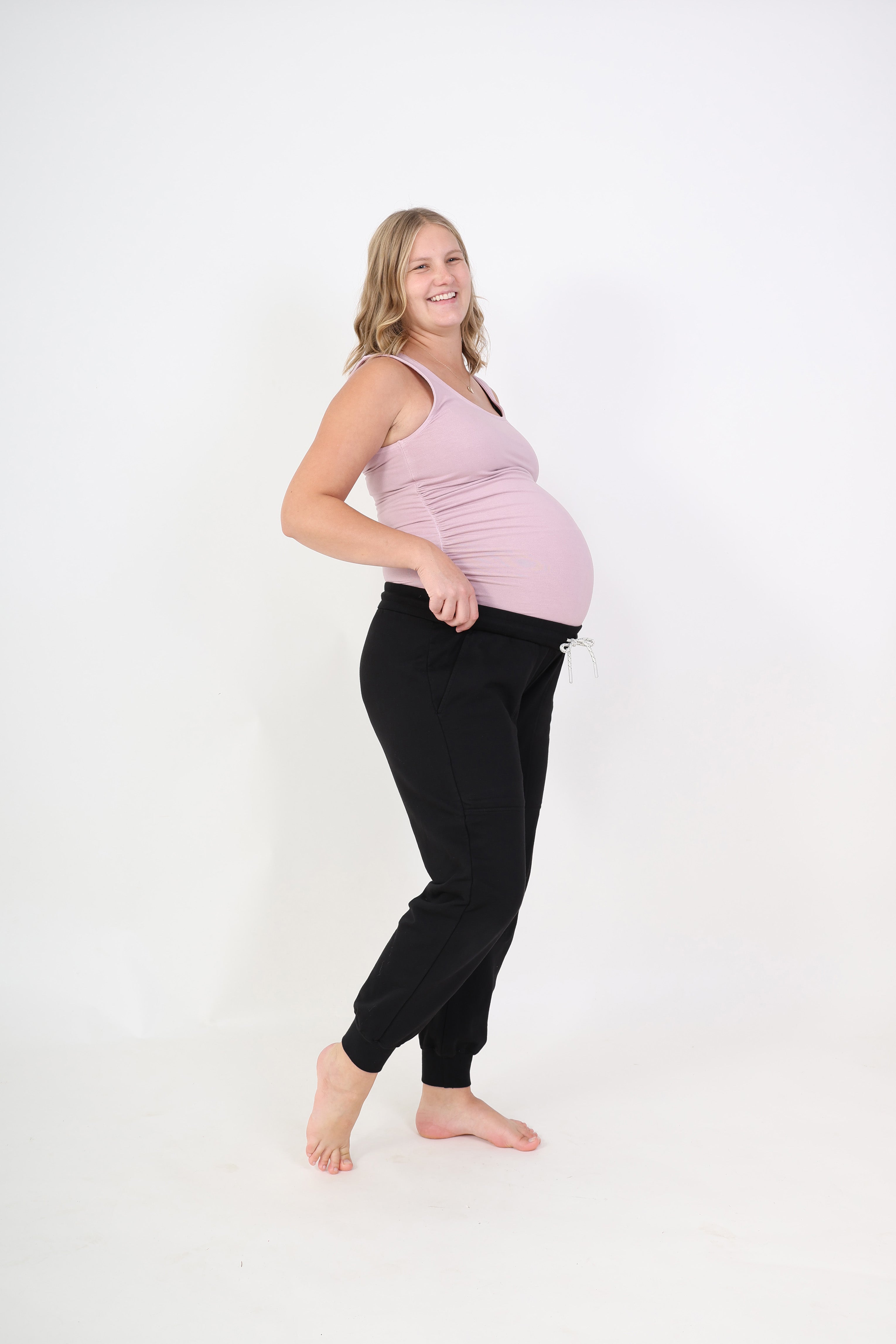 Frankie || Scoop Neck Maternity Tank