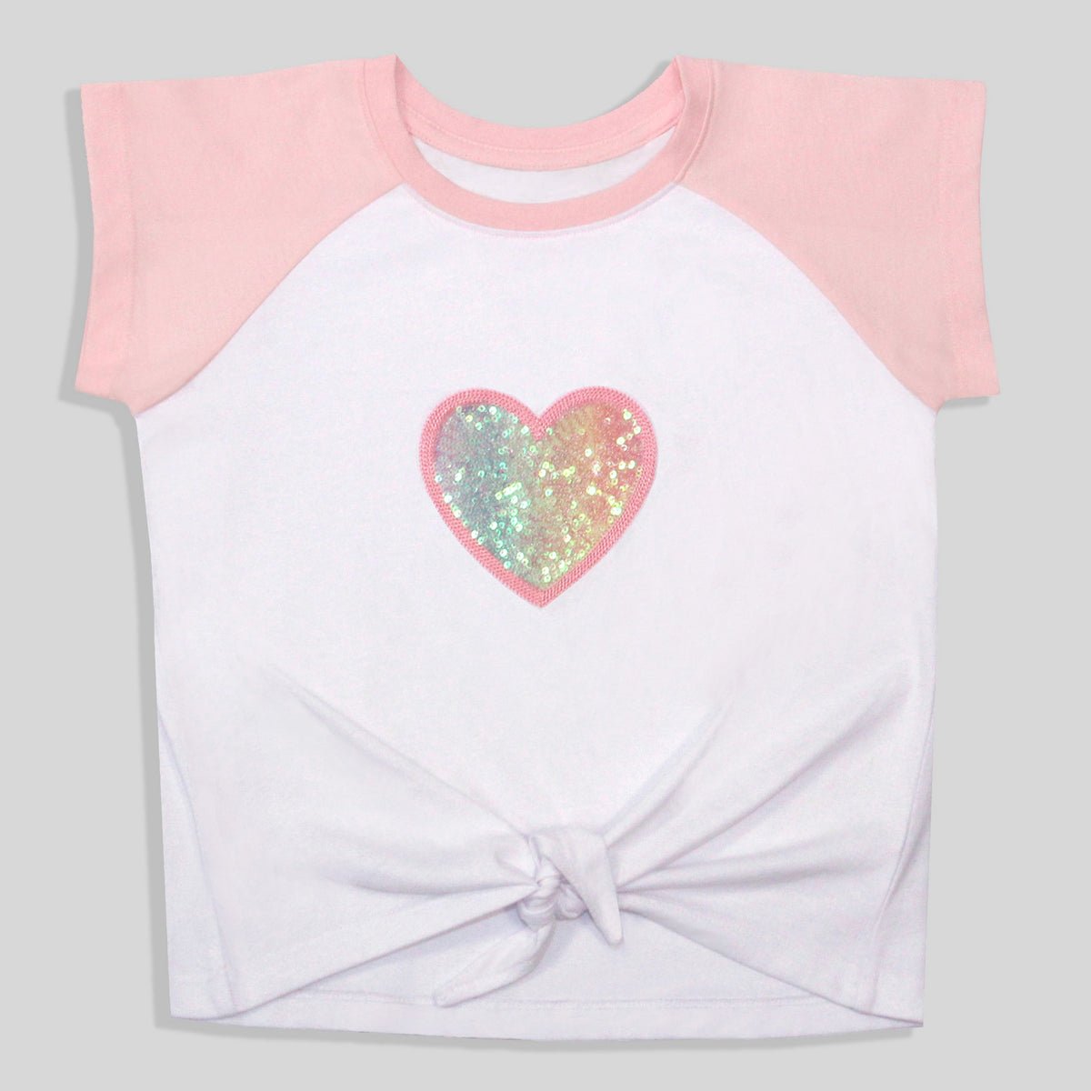 Heart Knotted Baseball Tee