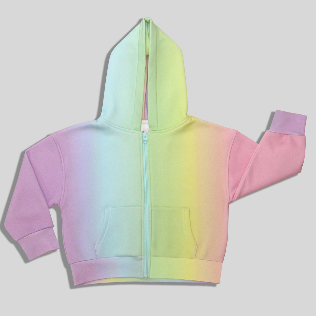 Rainbow Zip-up Hoodie
