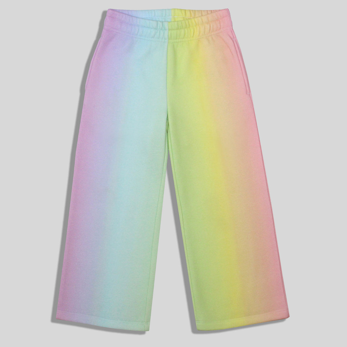 Rainbow Wide-leg Joggers