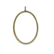 Ox Brass Oval Large Open Bezel