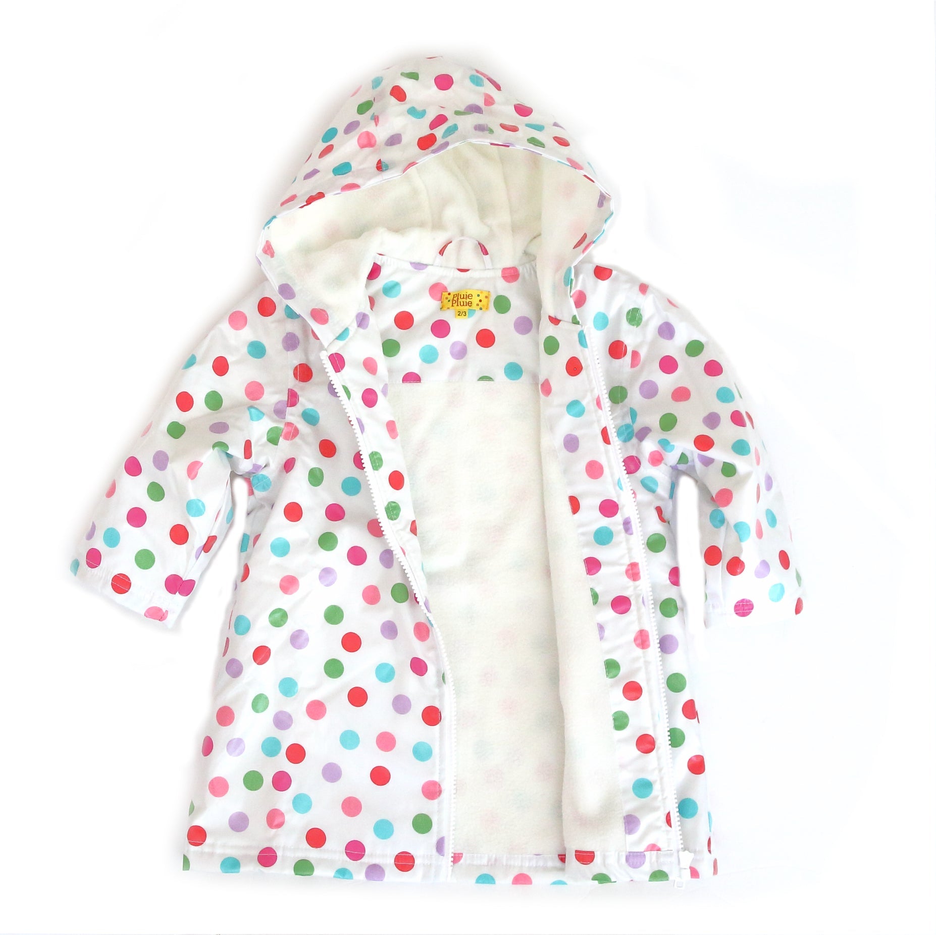 Polka Dot Raincoat