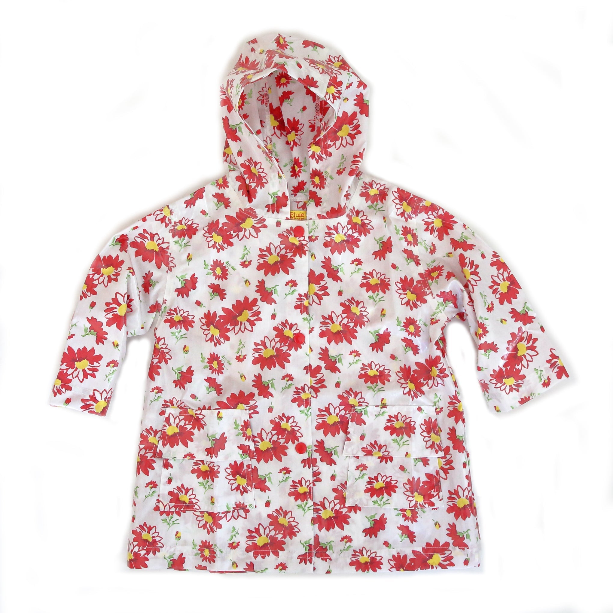 Red Flower Raincoat
