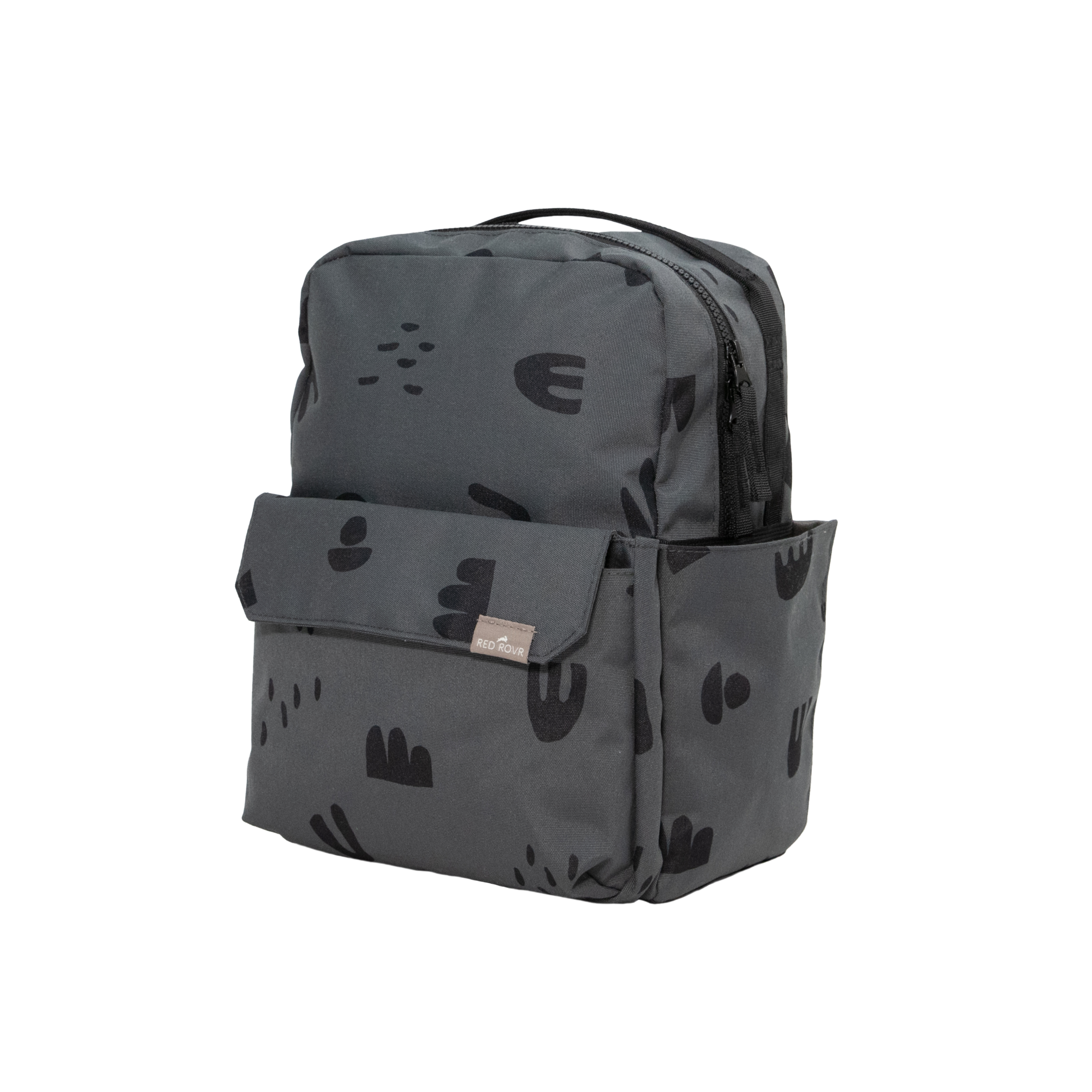 Red Rovr Mini Roo Backpack - Charcoal Doodle