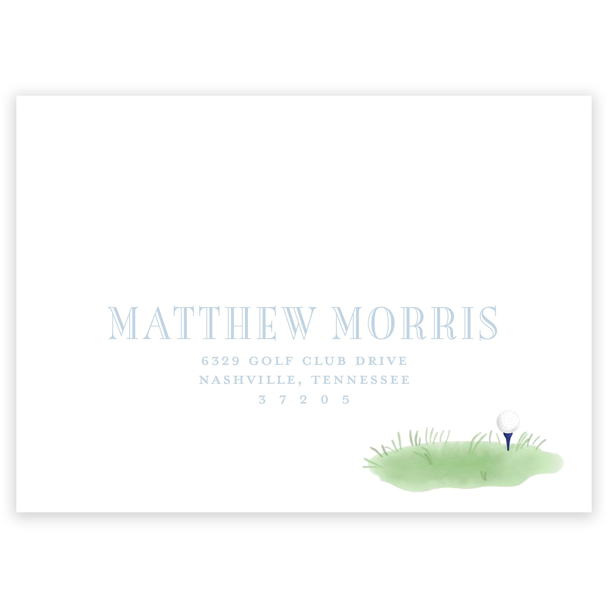Golf Par-tee Birthday Invitation