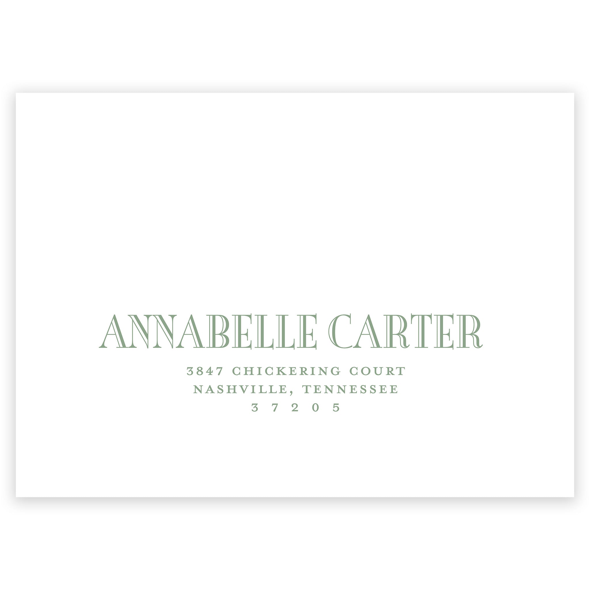 Sage Rehearsal Dinner Invitation
