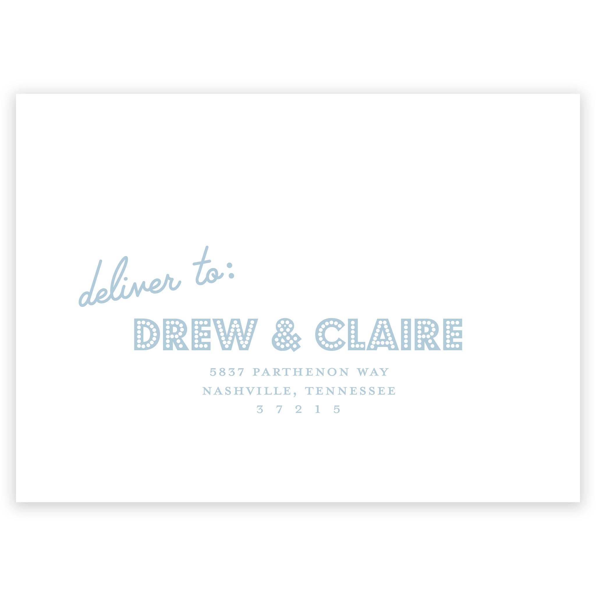Nashville Skyline Party Invitation