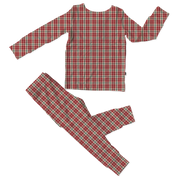 Red Plaid Bamboo 2-piece Set (pre-order)