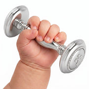 Krysaliis Sterling Silver Dumbbell - Beaded Cross