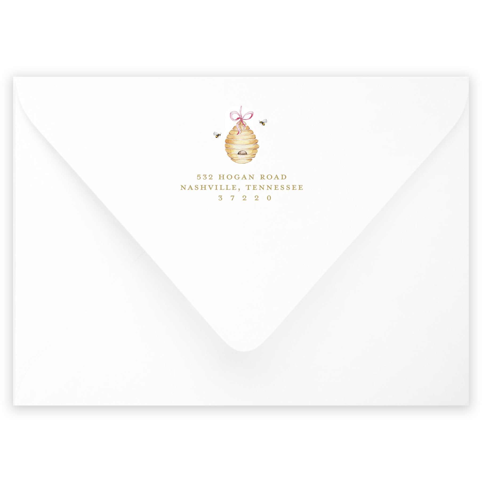 Busy Bee Birthday Invitation