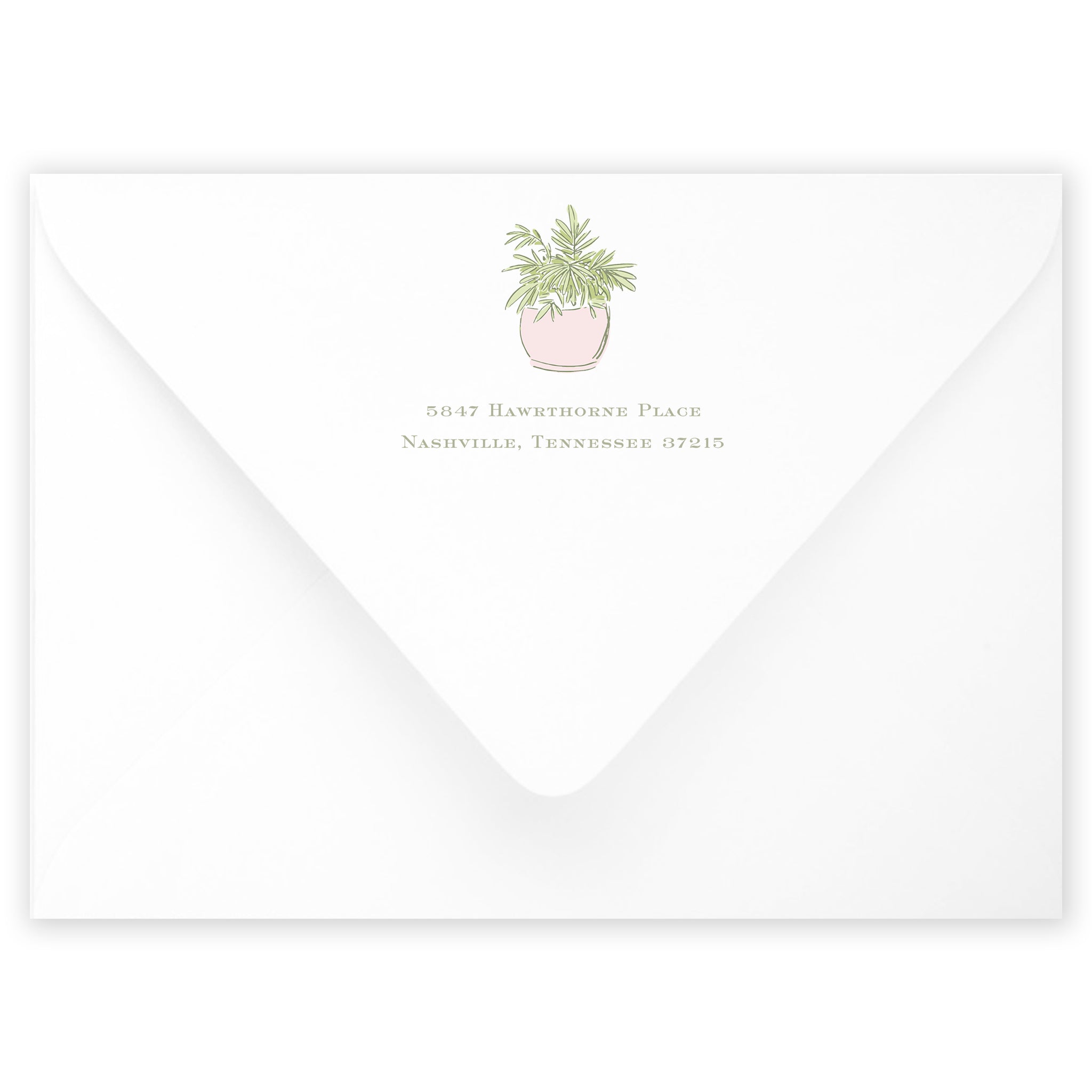 Pink Trellis Party Invitation