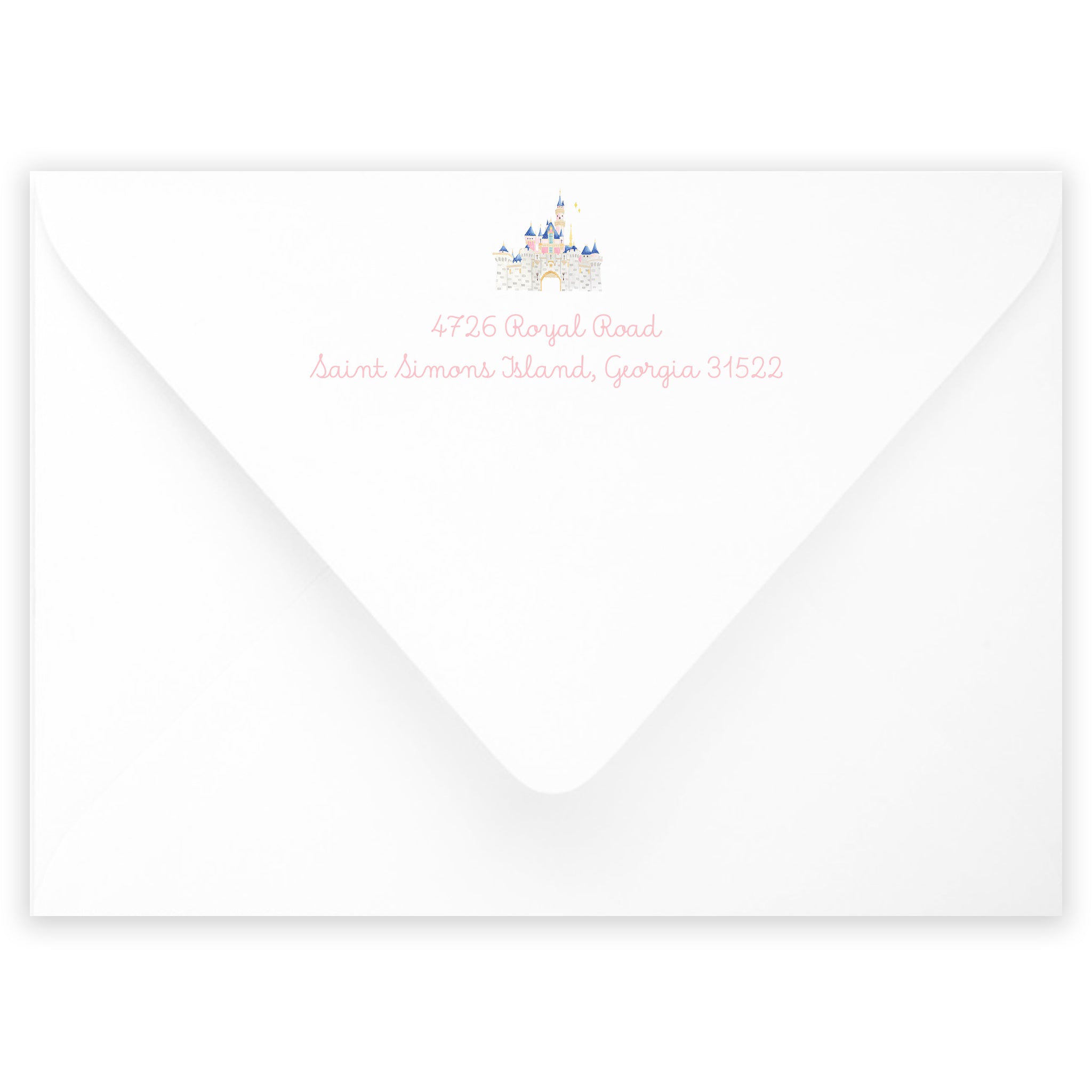 Princess Dresses Thank You Note