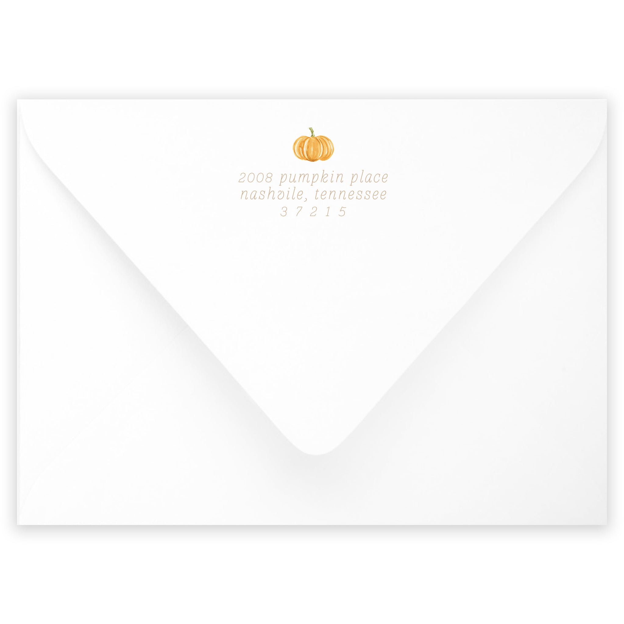 Fall Pumpkin Birthday Invitation