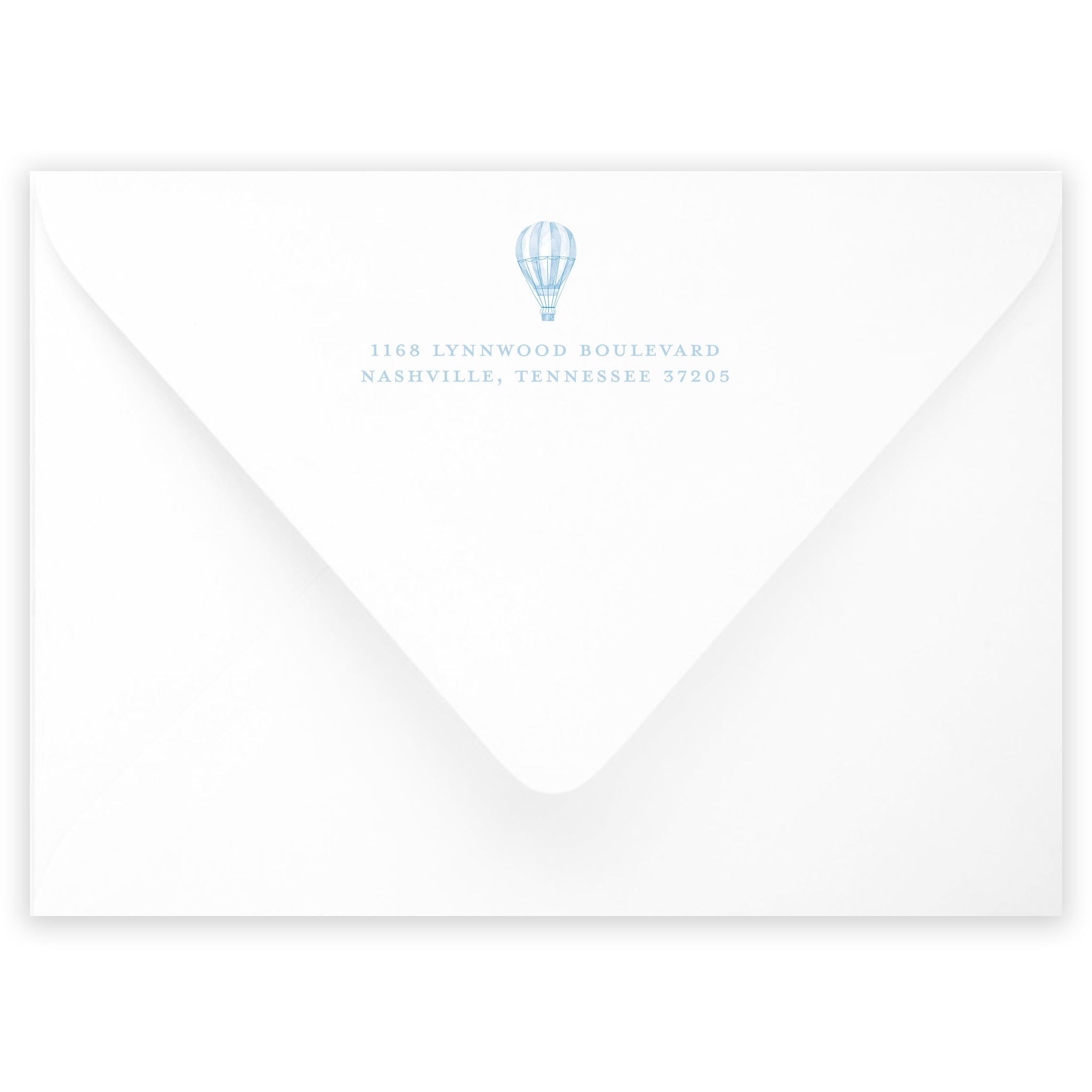 Hot Air Balloon Thank You Note